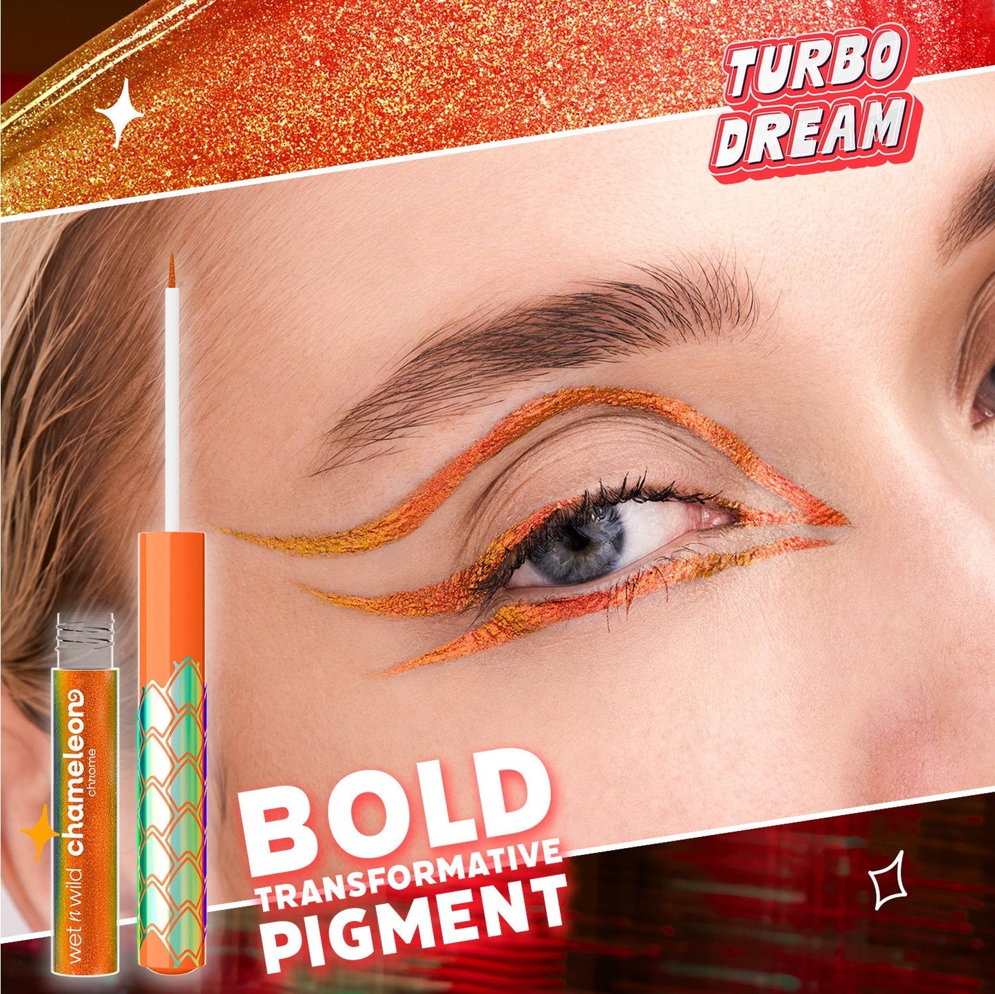 Wet and Wild - Chameleon chrome liquid eyeliner