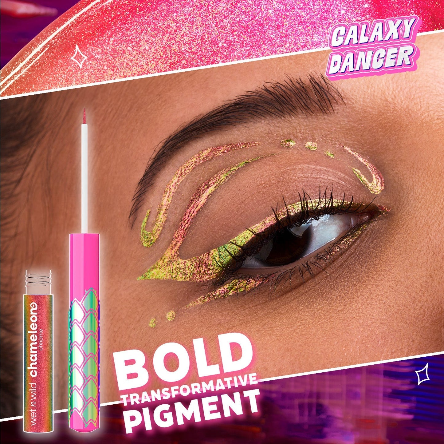 Wet and Wild - Chameleon chrome liquid eyeliner