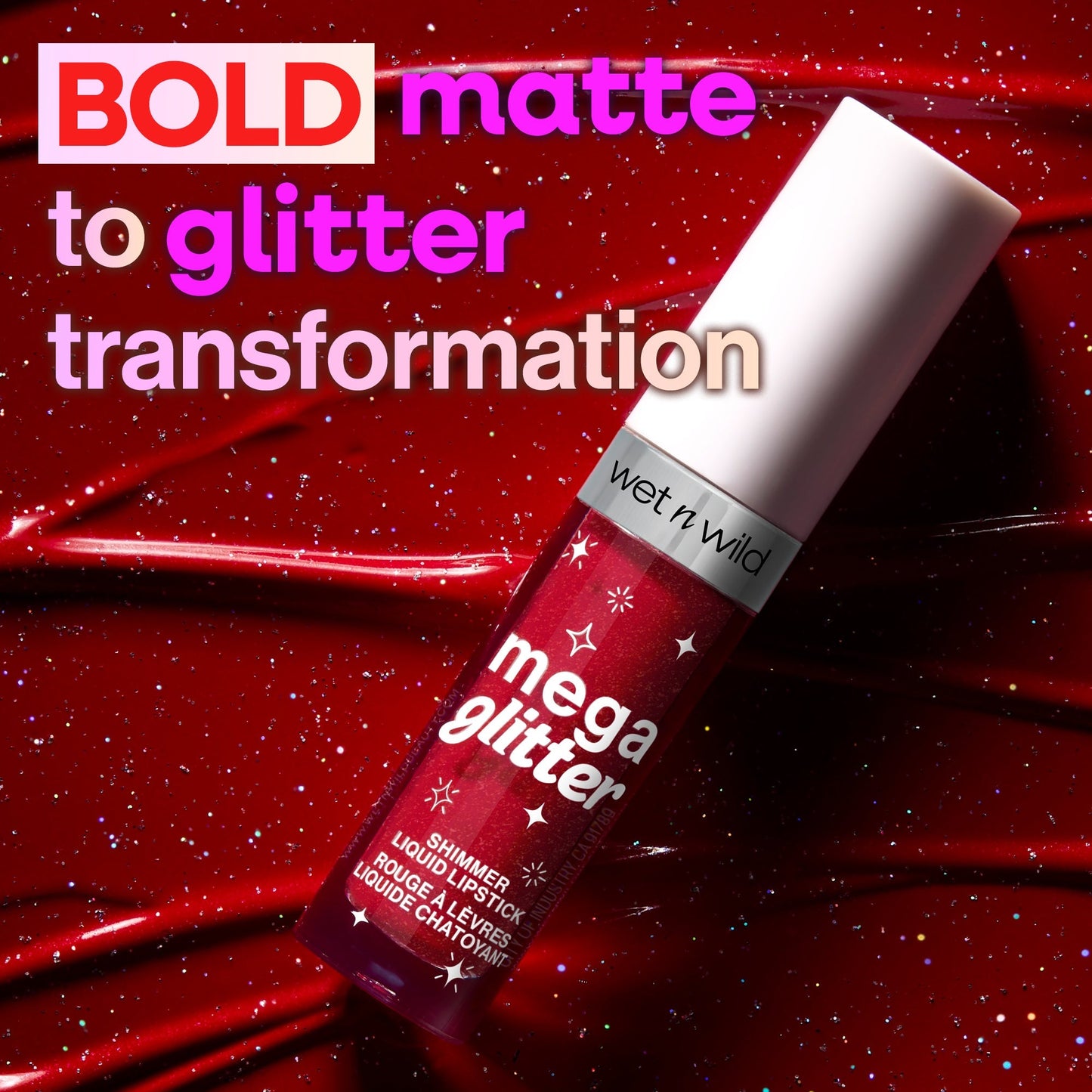 Wet and Wild - Mega Glitter Shimmer Liquid Lipstick