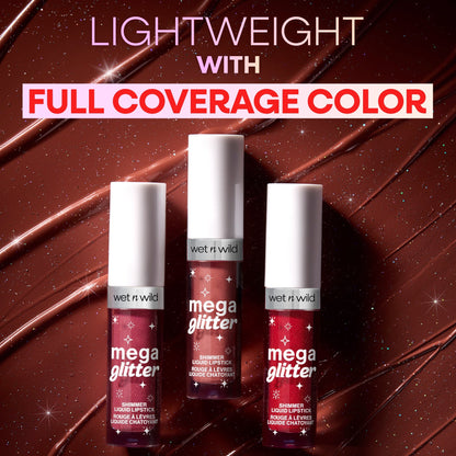Wet and Wild - Mega Glitter Shimmer Liquid Lipstick