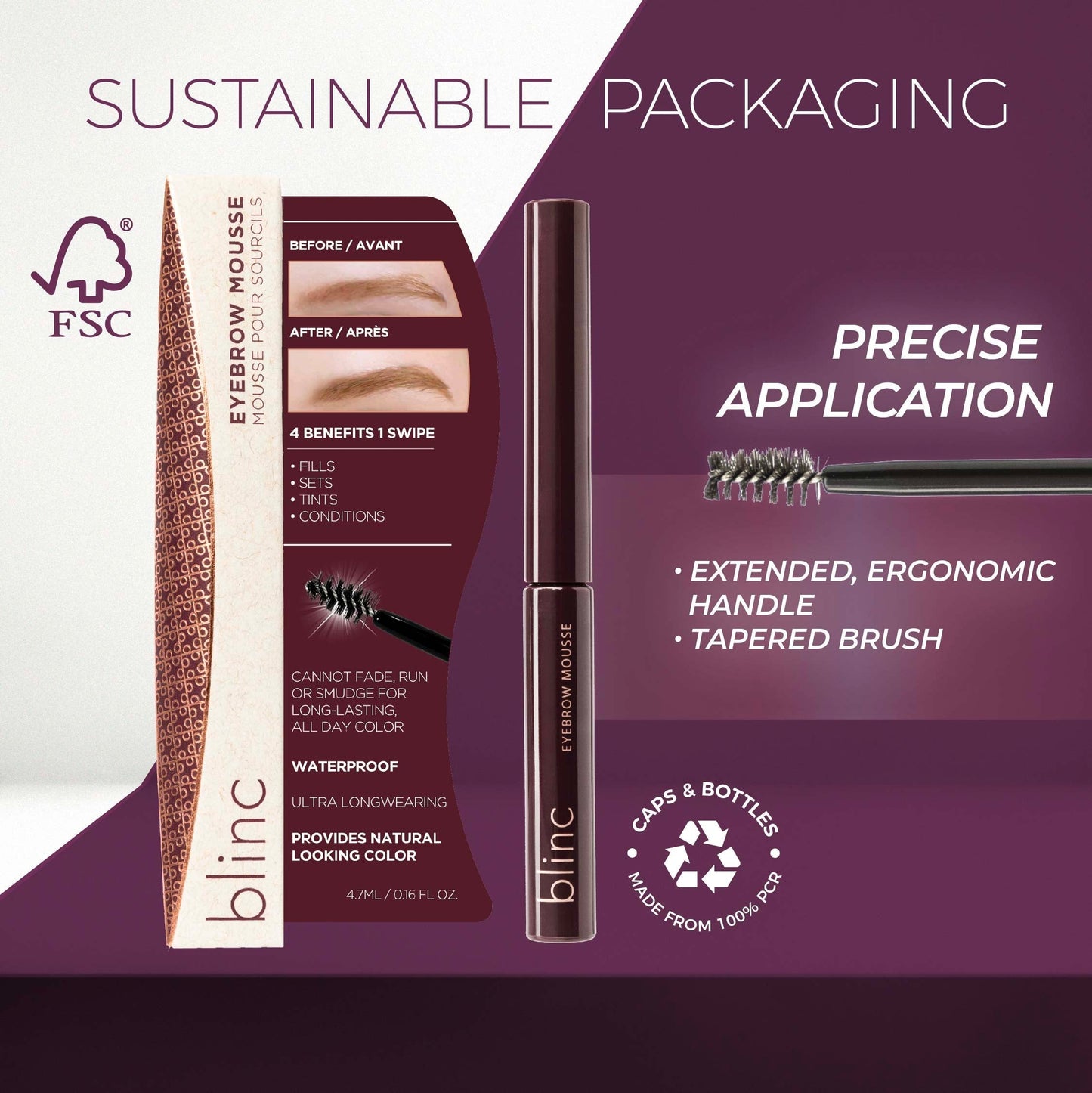 blinc Waterproof Eyebrow Mousse