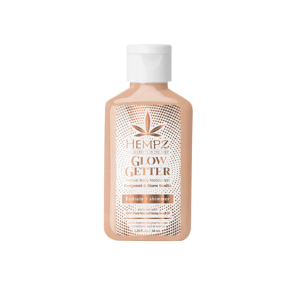 Hempz Travel-Size Glow Getter Herbal Body Moisturizer 