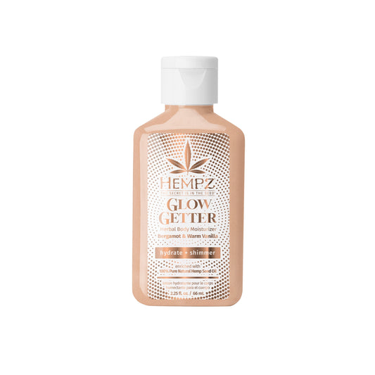 Hempz Travel-Size Glow Getter Herbal Body Moisturizer 