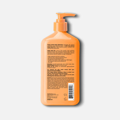 Hempz Beauty Actives Citrus Blossom Herbal Body Lotion with Brightening Vitamin C, Back
