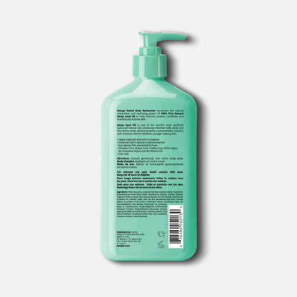 Hempz Beauty Actives Cucumber & Aloe Herbal Body Moisturizer with Ceramides + B3, Back