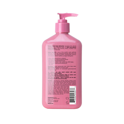 Hempz Sweet Jasmine & Rose Collagen Infused Herbal Body Moisturizing Lotion for Dry Skin, Back