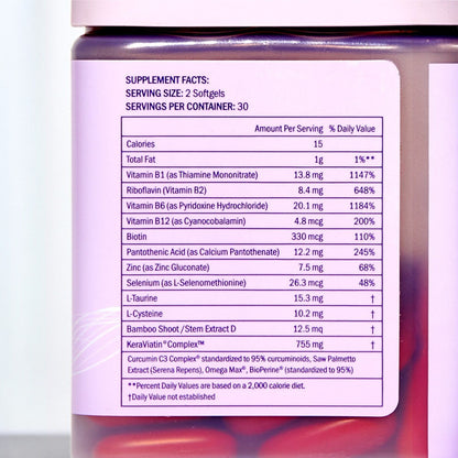 Keranique Hair & Scalp Supplements - One Time Purchase
