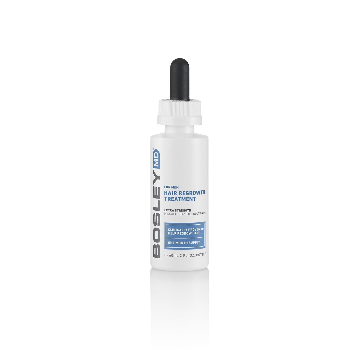 BosleyMD Minoxidil Topical Solution for Men Hair Regrowth Treatment.
