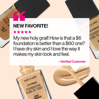 Wet and Wild - Photo Focus Dewy Foundation